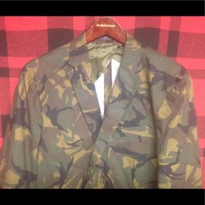 ralph lauren camo blazer